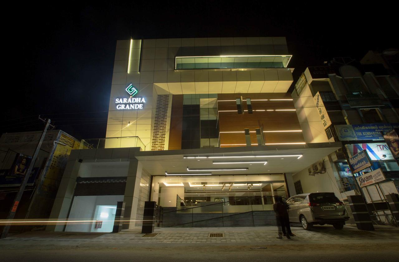 Hotel Saradha Grande Pudukkottai Bagian luar foto